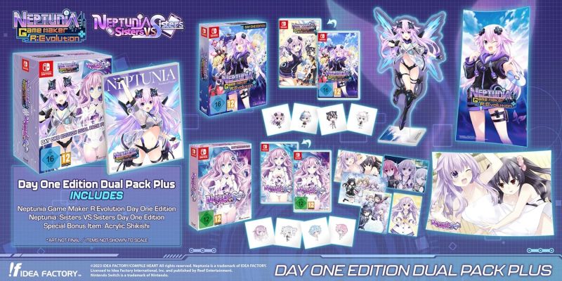 Neptunia Game Maker R:Evolution / Neptunia: Sisters VS Sisters – Day One Edition Dual Pack Plus