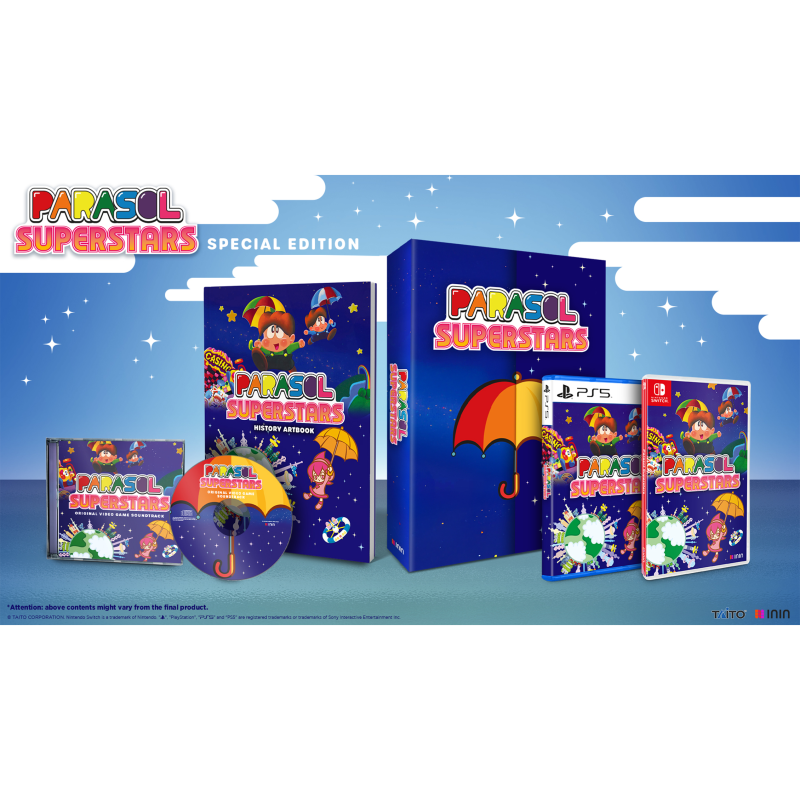 Parasol Superstars - Special Limited Edition (Nintendo Switch)