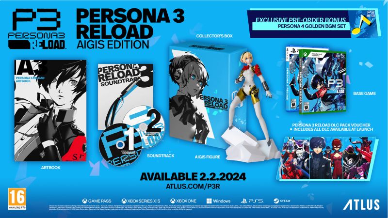 Persona 3 Reload Aigis Edition