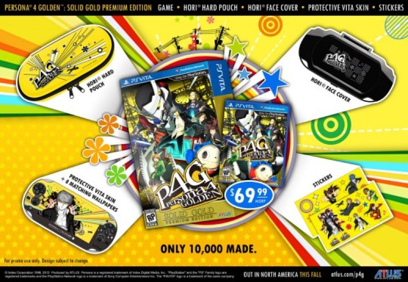 Persona 4: Golden Solid Gold Premium Edition
