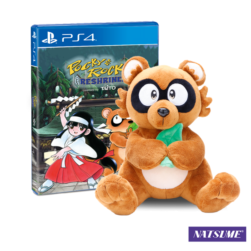 Pocky & Rocky Reshrined Plushie Bundle (PS4)