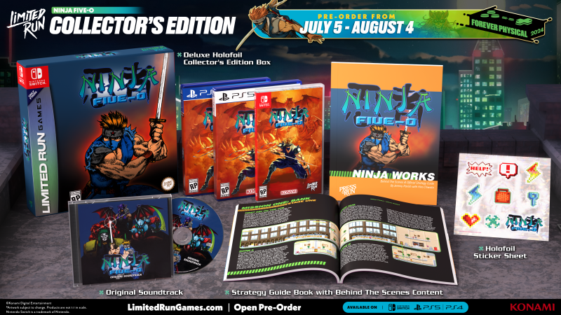 PS5 Limited Run #109: Ninja Five-O Collector's Edition