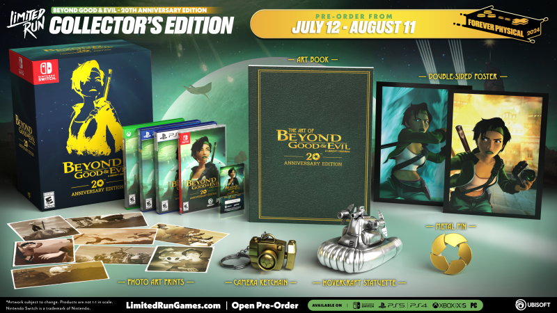 PS5 Limited Run #110: Beyond Good and Evil - 20th Anniversary Edition Collector's Edition