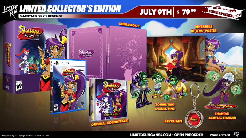 PS5 Limited Run #4: Shantae: Risky's Revenge - Director's Cut — Collector's Edition