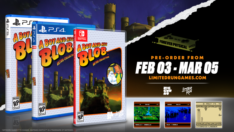 PS5 Limited Run #48: A Boy and His Blob Retro Collection