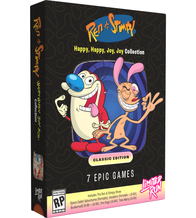 Ren & Stimpy Happy, Happy, Joy, Joy Collection Classic Edition (Switch, PS5, PC)
