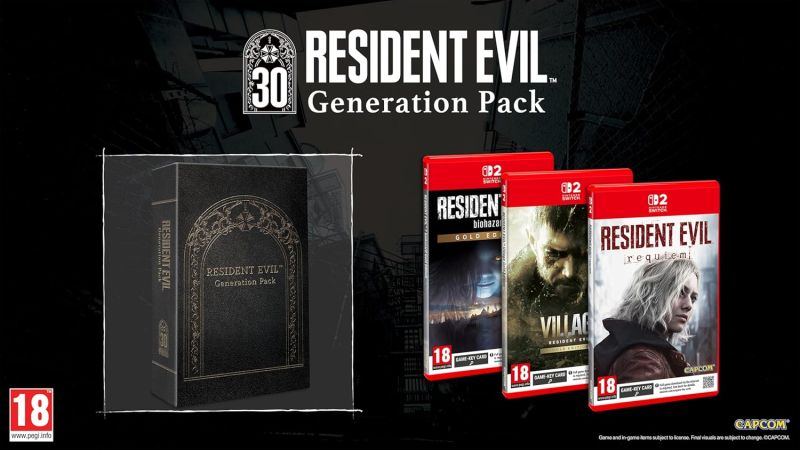 Resident Evil Generation Pack – 30th Special Pack Vol. 1