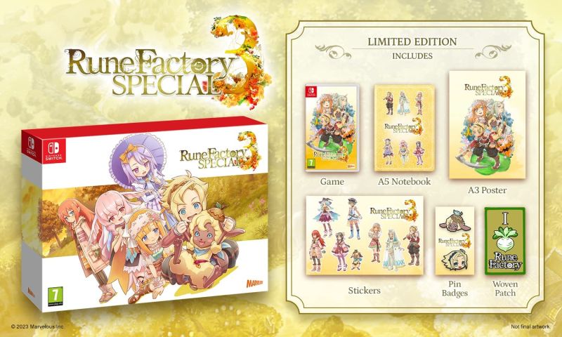 Rune Factory 3 Special Limited Edition
