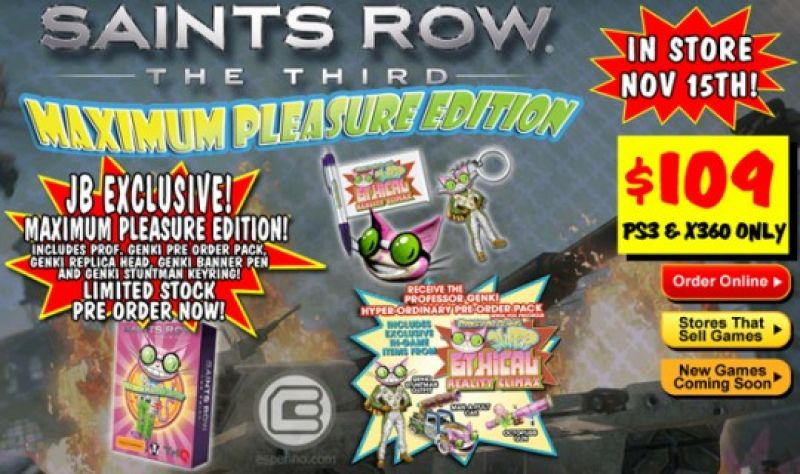 Saints Row The Third Maximum Pleasure Edition