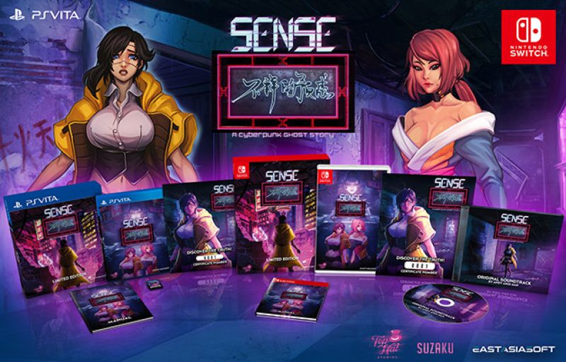 Sense - A Cyberpunk Ghost Story Collector's Edition