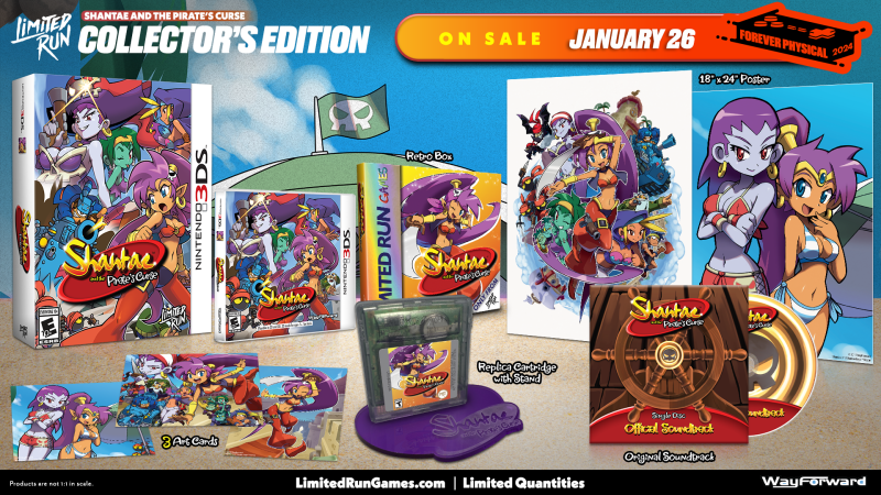 Shantae and the Pirate's Curse Collector's Edition (3DS)