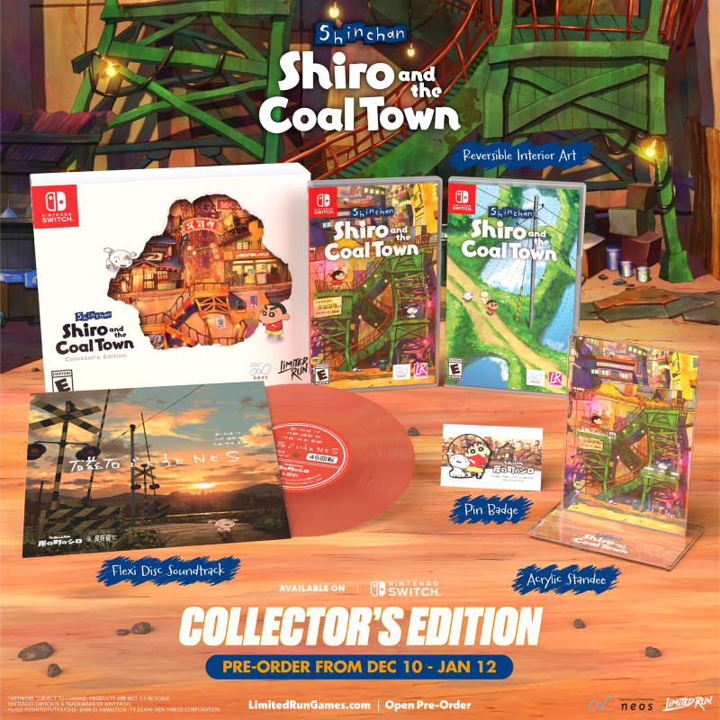 Shin chan: Shiro and the Coal Town Collector's Edition (Switch)