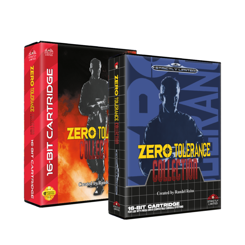 SMD/SG-inspired Zero Tolerance Storage Case Outer Box for NSW/PS5/PS4 games