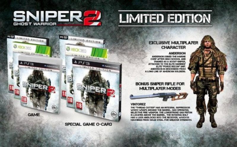 Sniper 2: Ghost Warrior Limited Edition