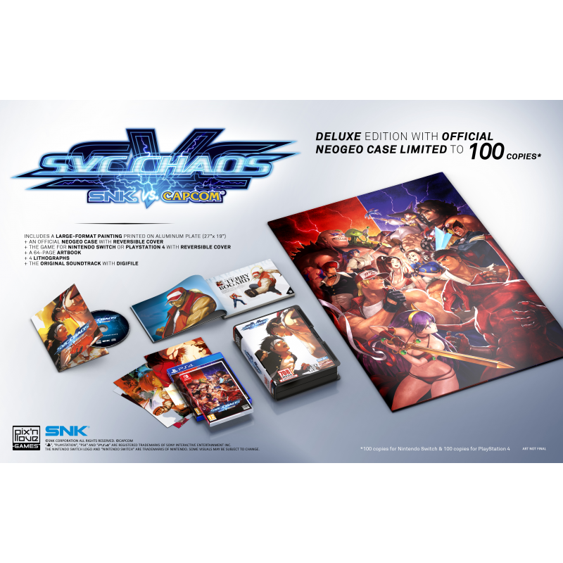 SNK VS. CAPCOM SVC CHAOS - Deluxe Edition PS4