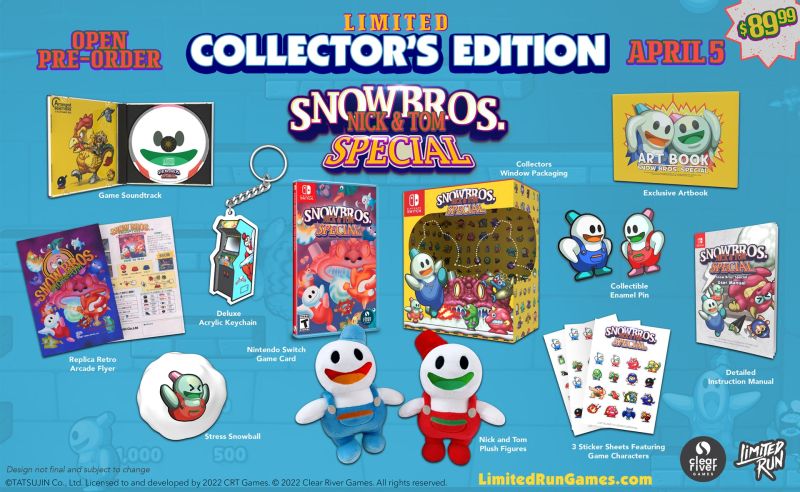 Snow Bros. Nick & Tom Special Collector's Edition (Switch)