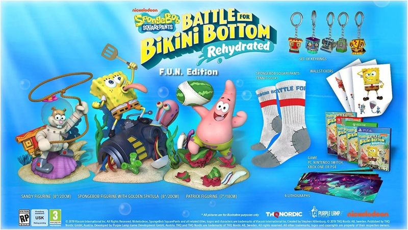 Spongebob SquarePants: Battle for Bikini Bottom Rehydrated with Collector’s Editions