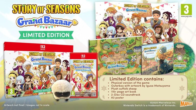 Story of Seasons: Grand Bazaar Limited Edition