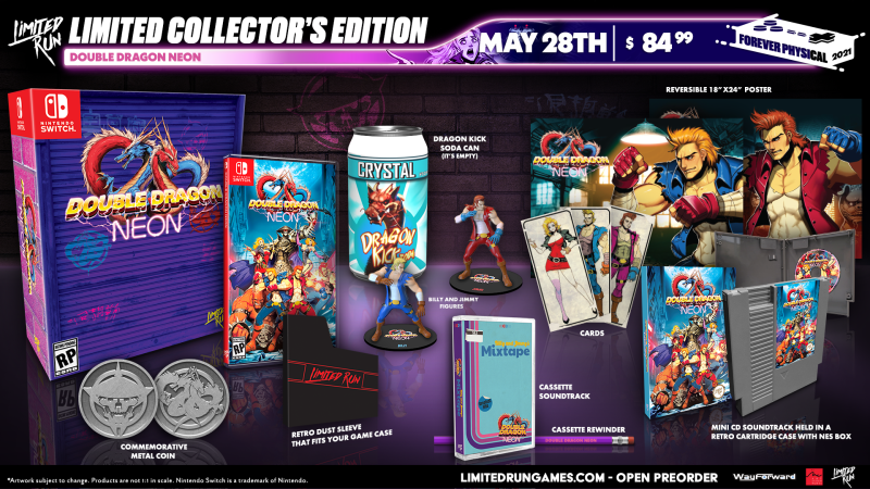 Switch Limited Run #108: Double Dragon Neon Classic Edition