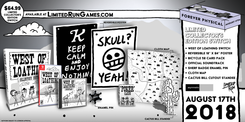 Switch Limited Run #11: West of Loathing Collector's Edition