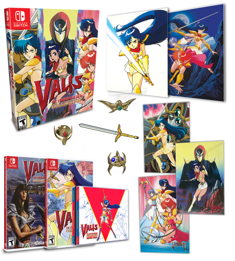 Switch Limited Run #137: Valis: The Fantasm Soldier Collection Collector's Edition