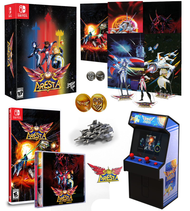 Switch Limited Run #141: SOL CRESTA Dramatic Edition Collector's Package
