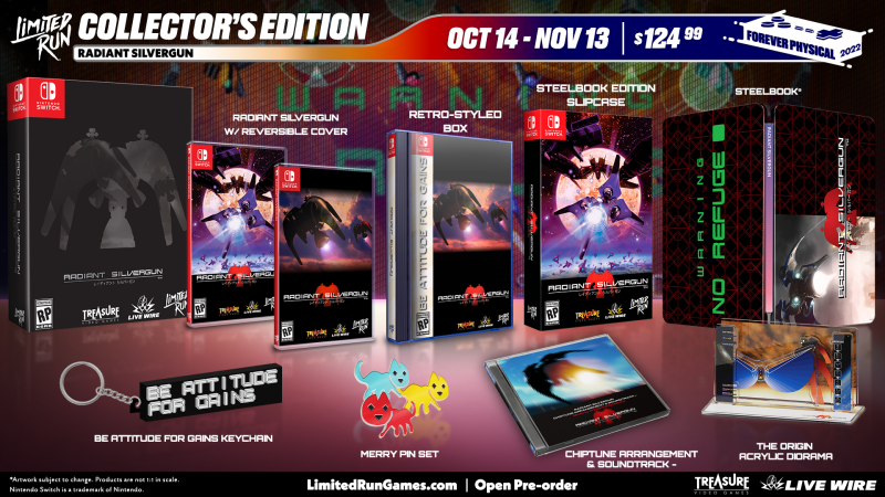 Switch Limited Run #164: Radiant Silvergun Collector's Edition
