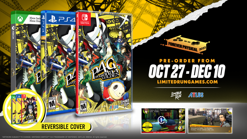 Switch Limited Run #214: Persona 4 Golden