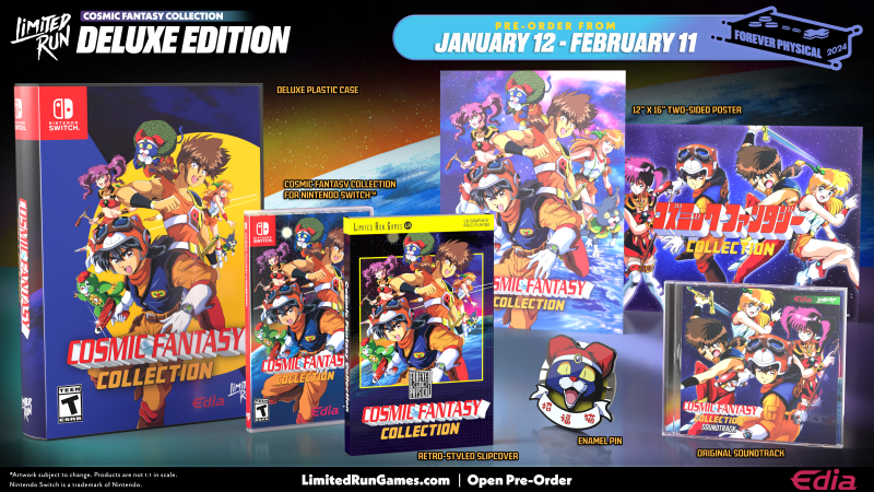 Switch Limited Run #219: Cosmic Fantasy Collection Deluxe Edition