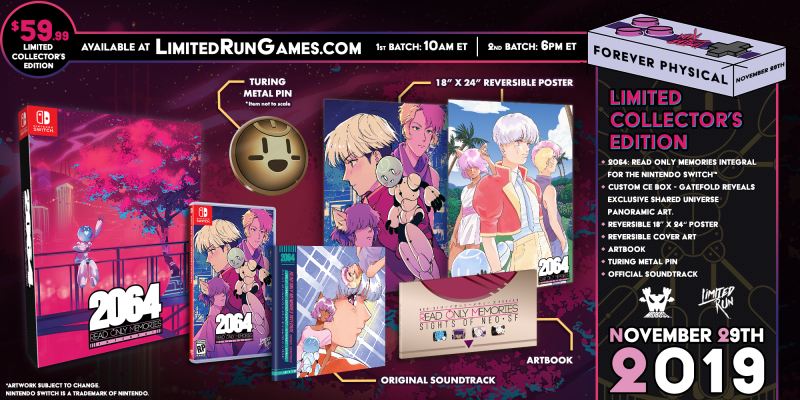 Switch Limited Run #54: 2064: Read Only Memories Collector's Edition