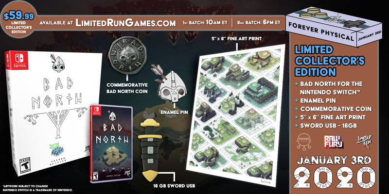 Switch Limited Run #58: Bad North Collector's Edition