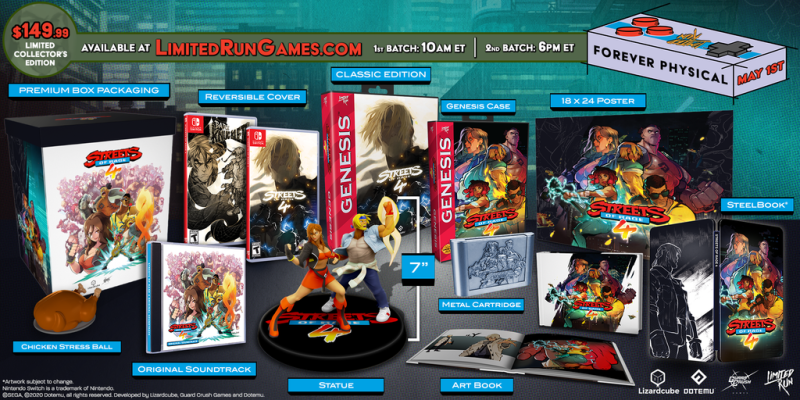 Switch Limited Run #65: Streets of Rage 4 Limited Edition