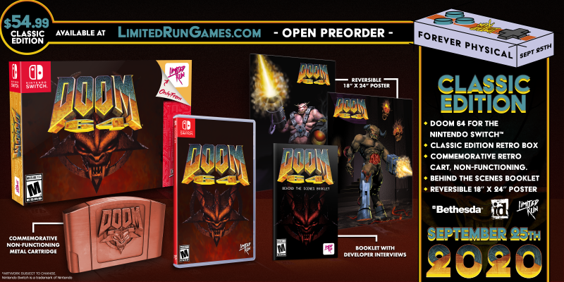 Switch Limited Run #81: DOOM 64 Classic Edition