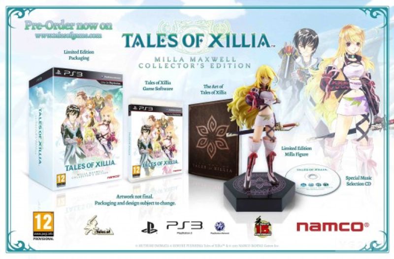 Tales of Xillia Milla Maxwell Collector's Edition