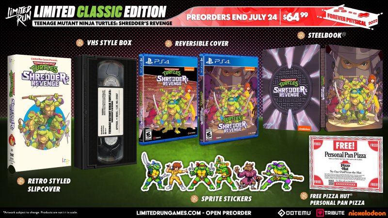 Teenage Mutant Ninja Turtles: Shredder's Revenge Classic Edition (PS4)