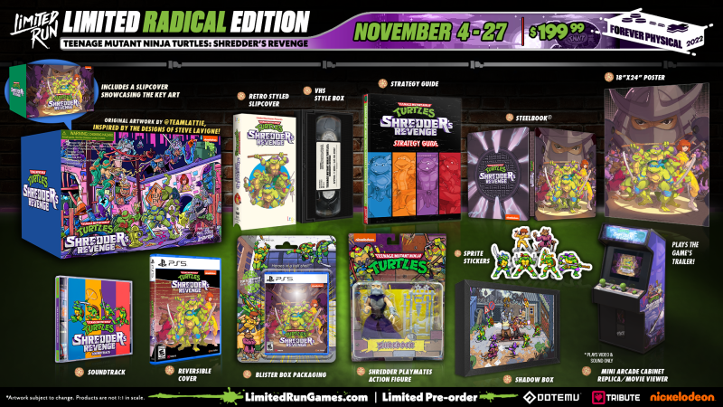 Teenage Mutant Ninja Turtles: Shredder's Revenge Radical Edition (PS5)