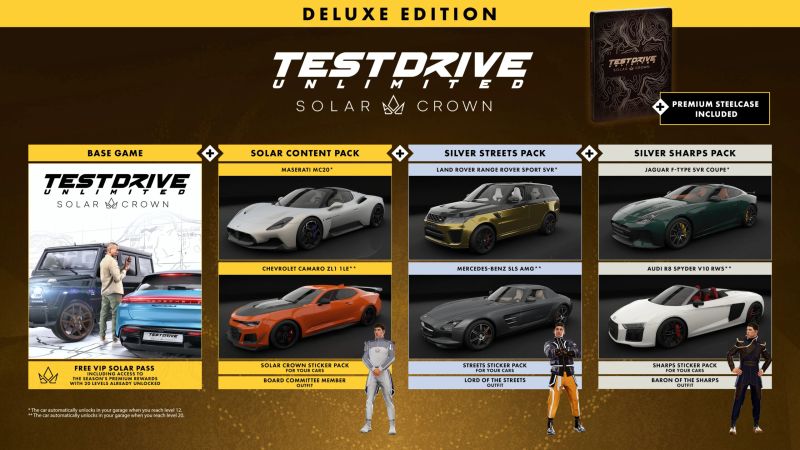 Test Drive Unlimited: Solar Crown Deluxe Edition