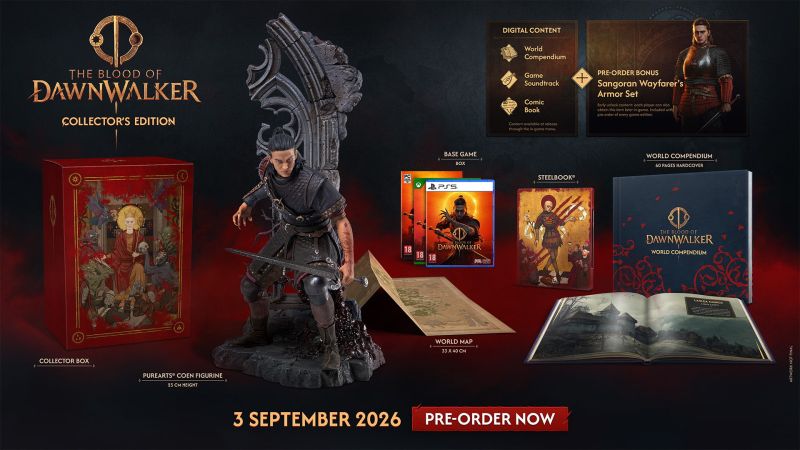 The Blood of Dawnwalker Collector’s Edition