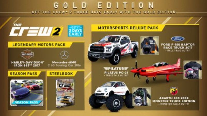 The Crew 2 Gold Edition