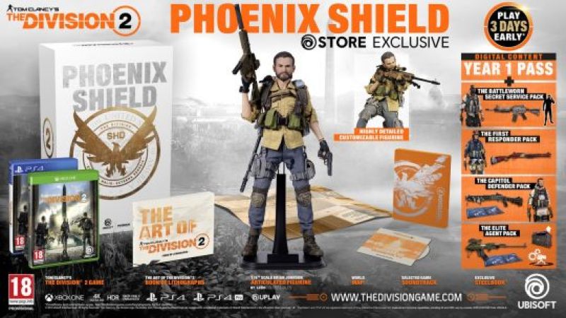 The Division 2 The Phoenix Shield Collector’s Edition (Ubisoft Store exclus