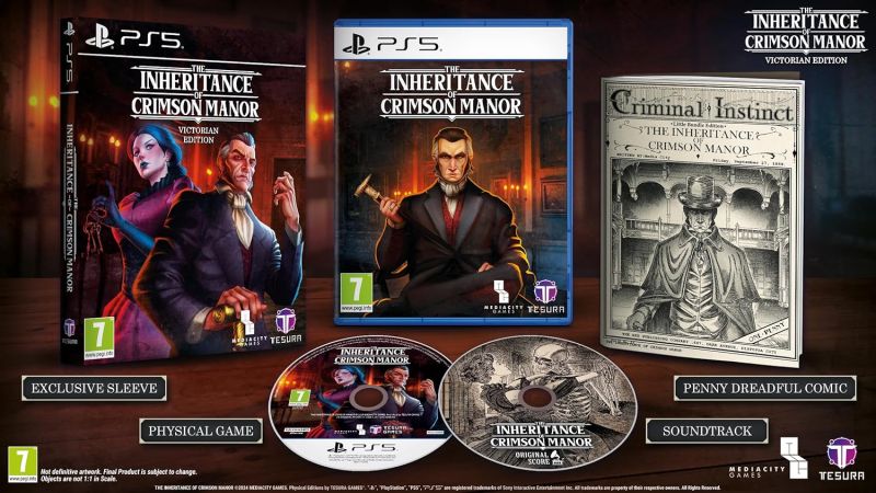 The Inheritance of Crimson Manor Victorian Edition