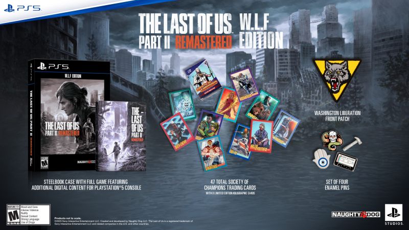 The Last of Us Part II Remastered W.L.F. Edition