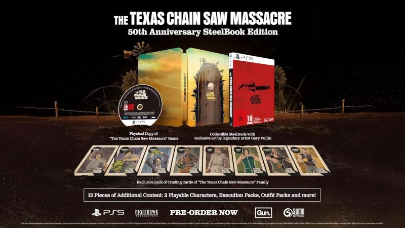 The Texas Chain Saw Massacre 50th Anniversary SteelBook Edition