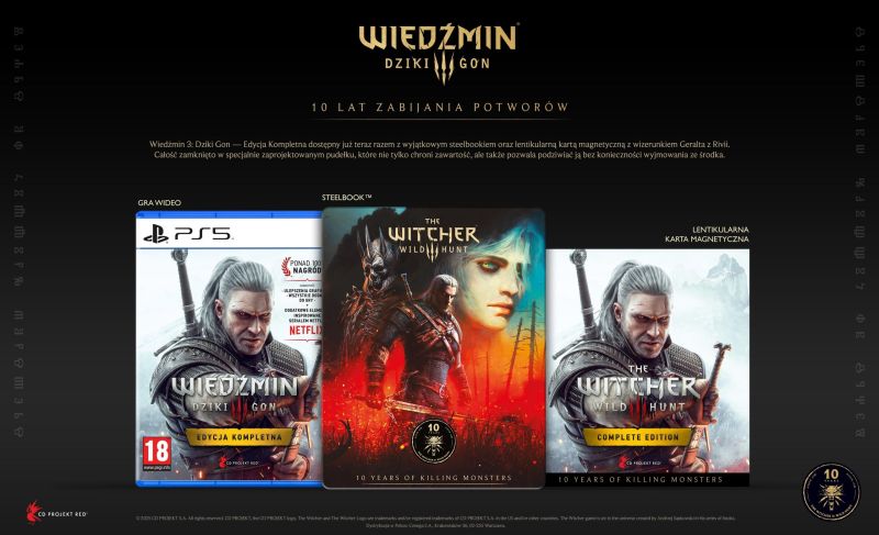 The Witcher 3 Wild Hunt 10 Years of Killing Monsters