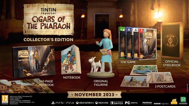 Tintin Reporter: Cigars of the Pharaoh Collector’s Edition
