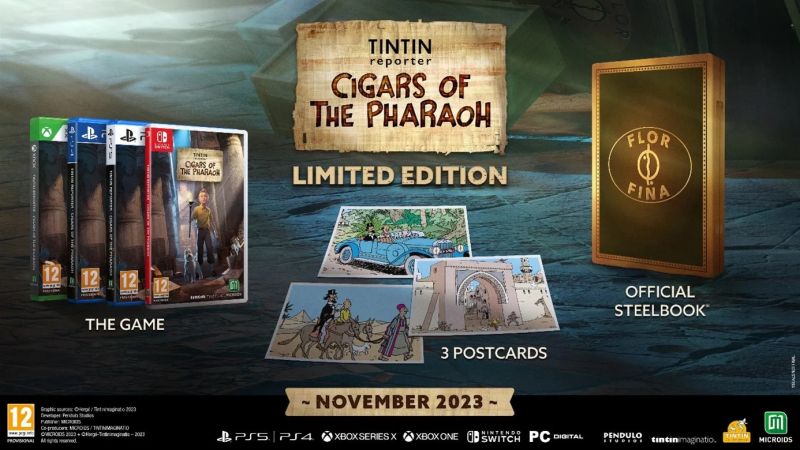 Tintin Reporter: Cigars of the Pharaoh Limited Edition