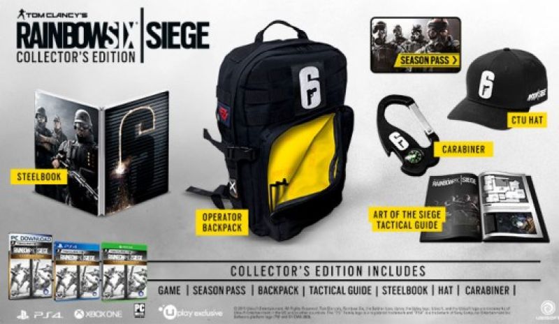 Tom Clancy's Rainbow Six Siege Collector's Edition