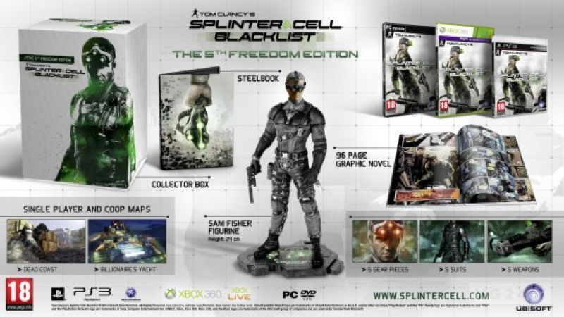 Tom Clancy's Splinter Cell Blacklist The 5th Freedom Edition