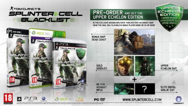 Tom Clancy's Splinter Cell Blacklist Upper Echelon Edition