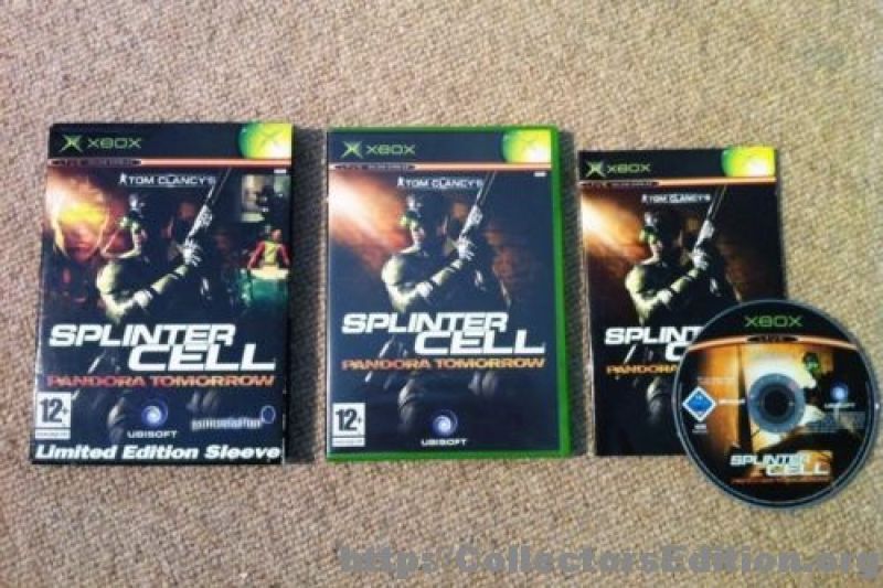Tom Clancy's Splinter Cell: Pandora Tomorrow Limited Edition Sleeve